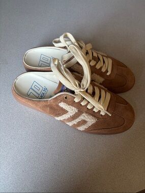 Women’s Athletic Clog Sneakers in Brown - Unbranded